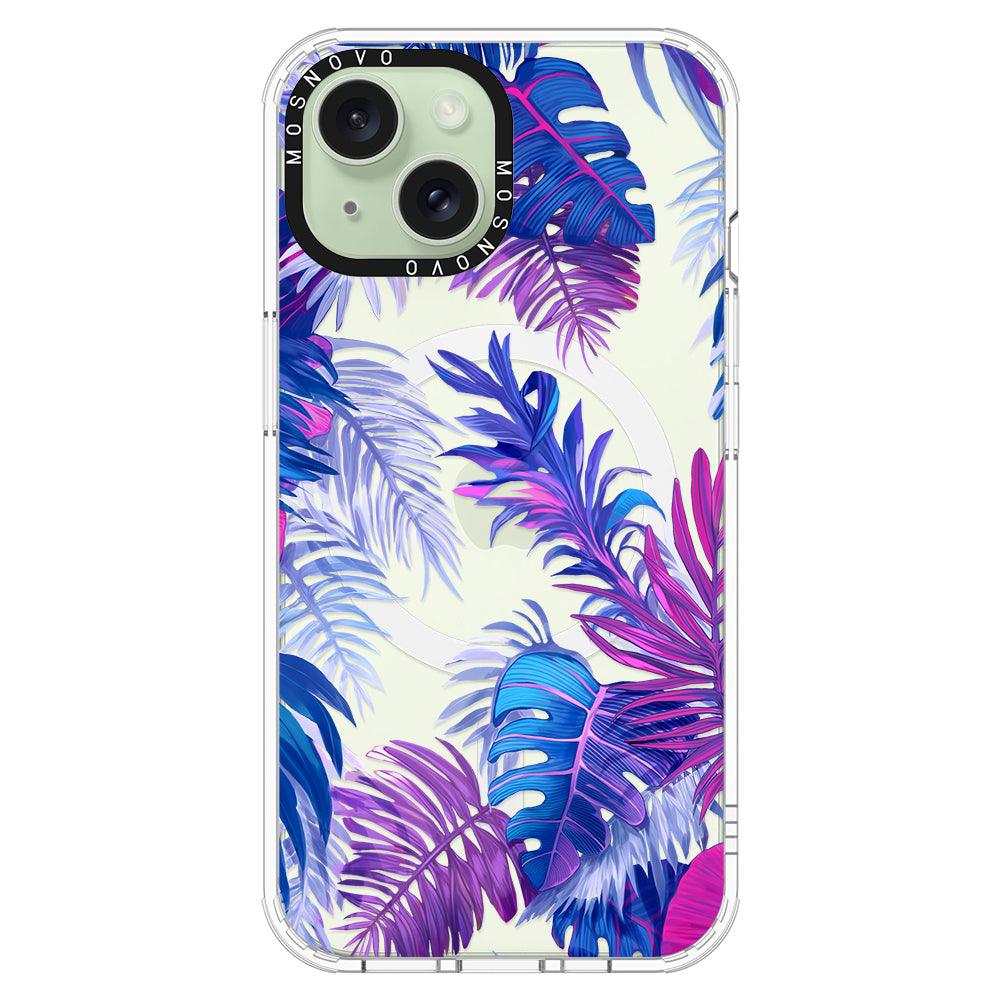 Fancy Palm Leaves Phone Case - iPhone 15 Case - MOSNOVO