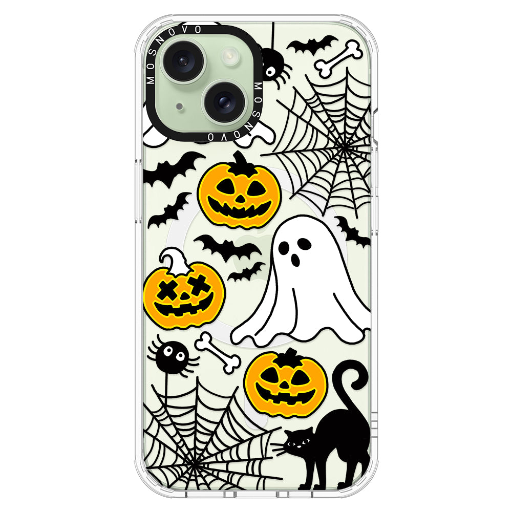 Halloween Pumpkin Phone Case - iPhone 15 Plus Case - MOSNOVO