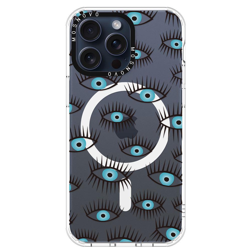 Evil Eye Phone Case - iPhone 15 Pro Max Case - MOSNOVO