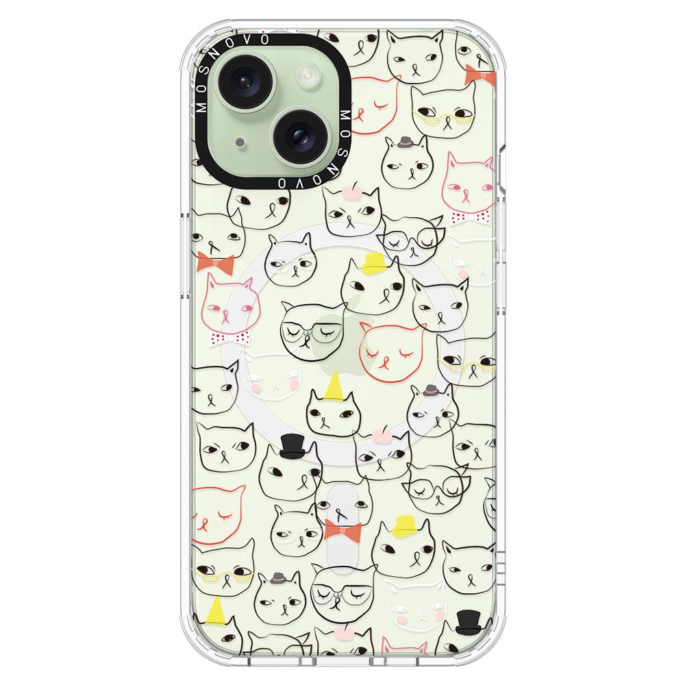 Grumpy Cat Phone Case - iPhone 15 Plus Case - MOSNOVO