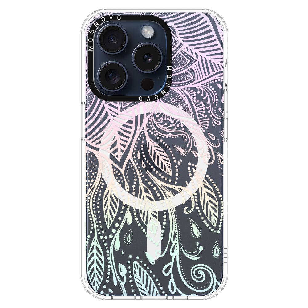 Dreamy Henna Phone Case - iPhone 15 Pro Case - MOSNOVO