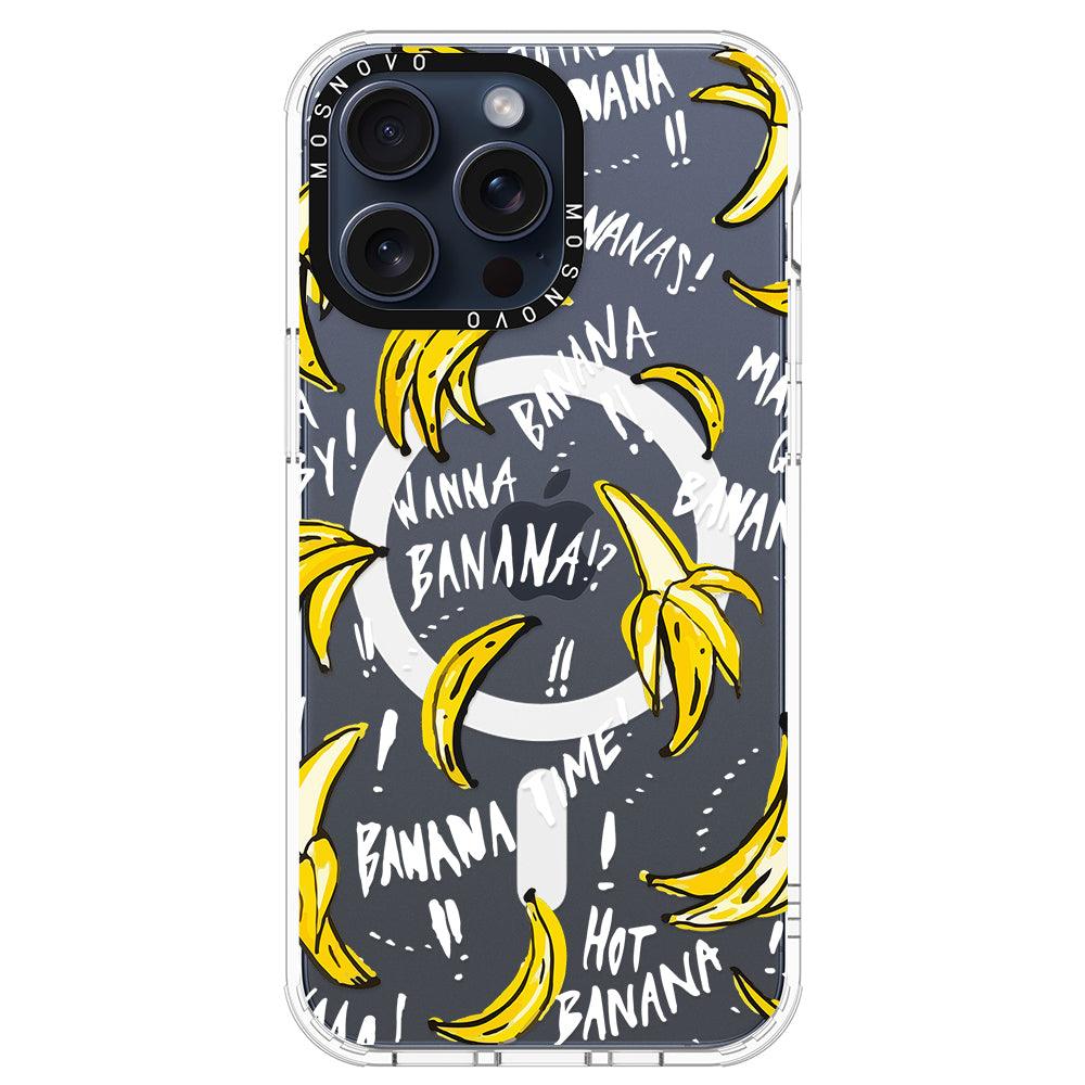 Banana Banana Phone Case - iPhone 15 Pro Max Case - MOSNOVO