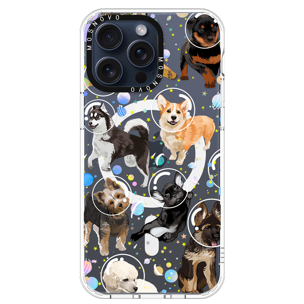 Space Dog Phone Case - iPhone 15 Pro Max Case - MOSNOVO