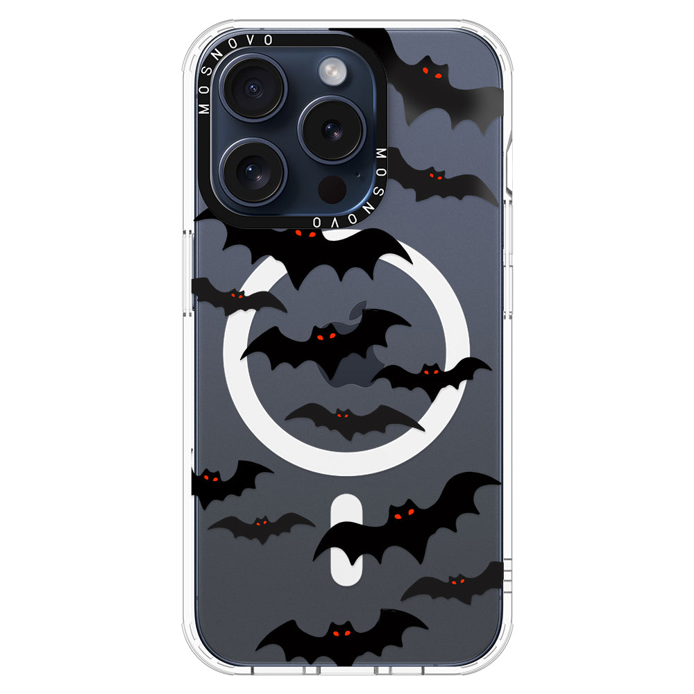 Evil Bat Phone Case - iPhone 15 Pro Case - MOSNOVO