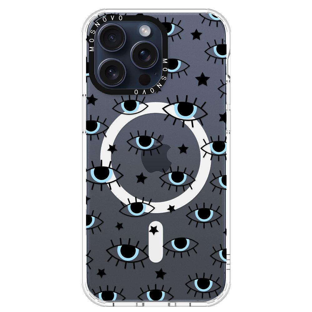 Hippie Eye Phone Case - iPhone 15 Pro Max Case - MOSNOVO