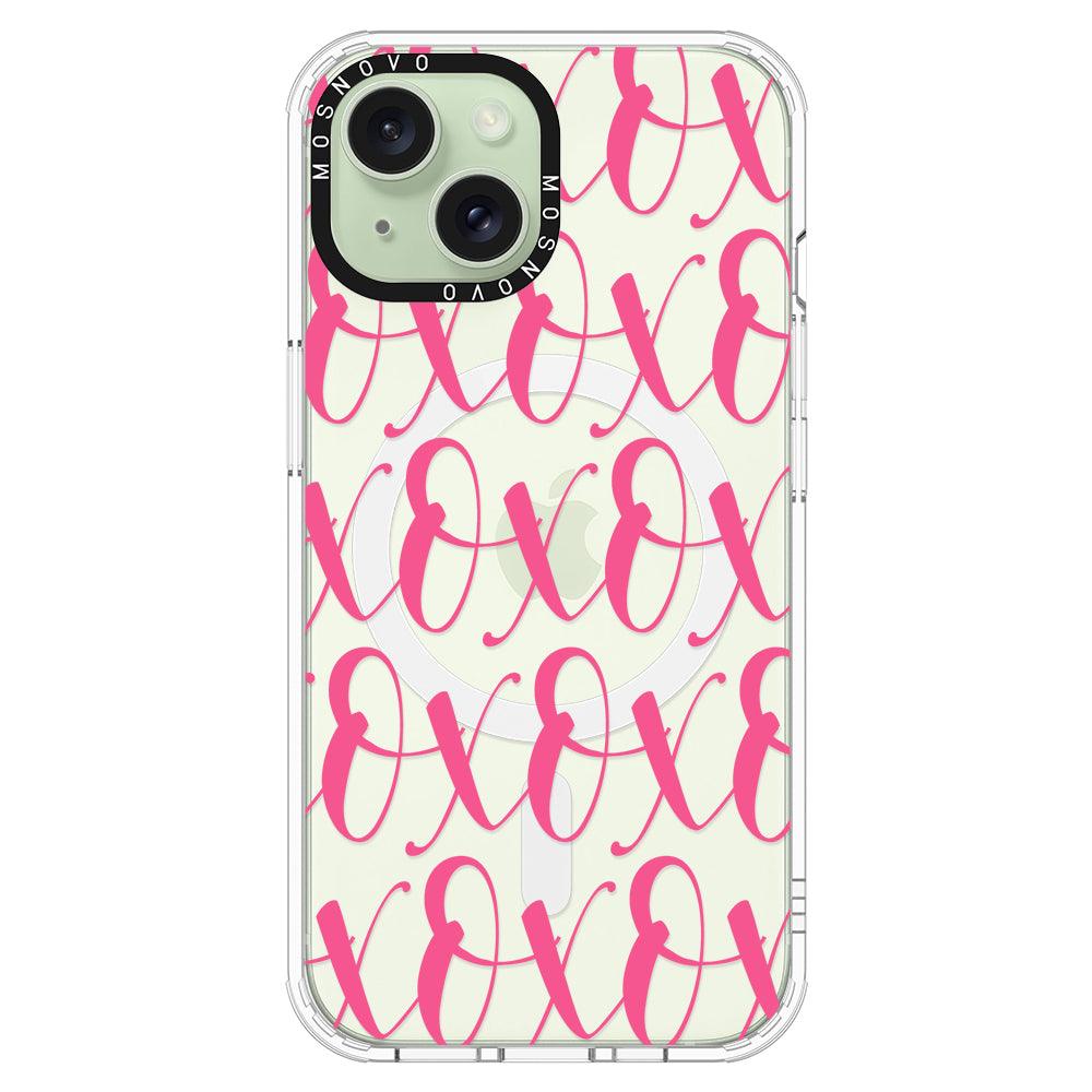 XOXO Phone Case - iPhone 15 Case - MOSNOVO