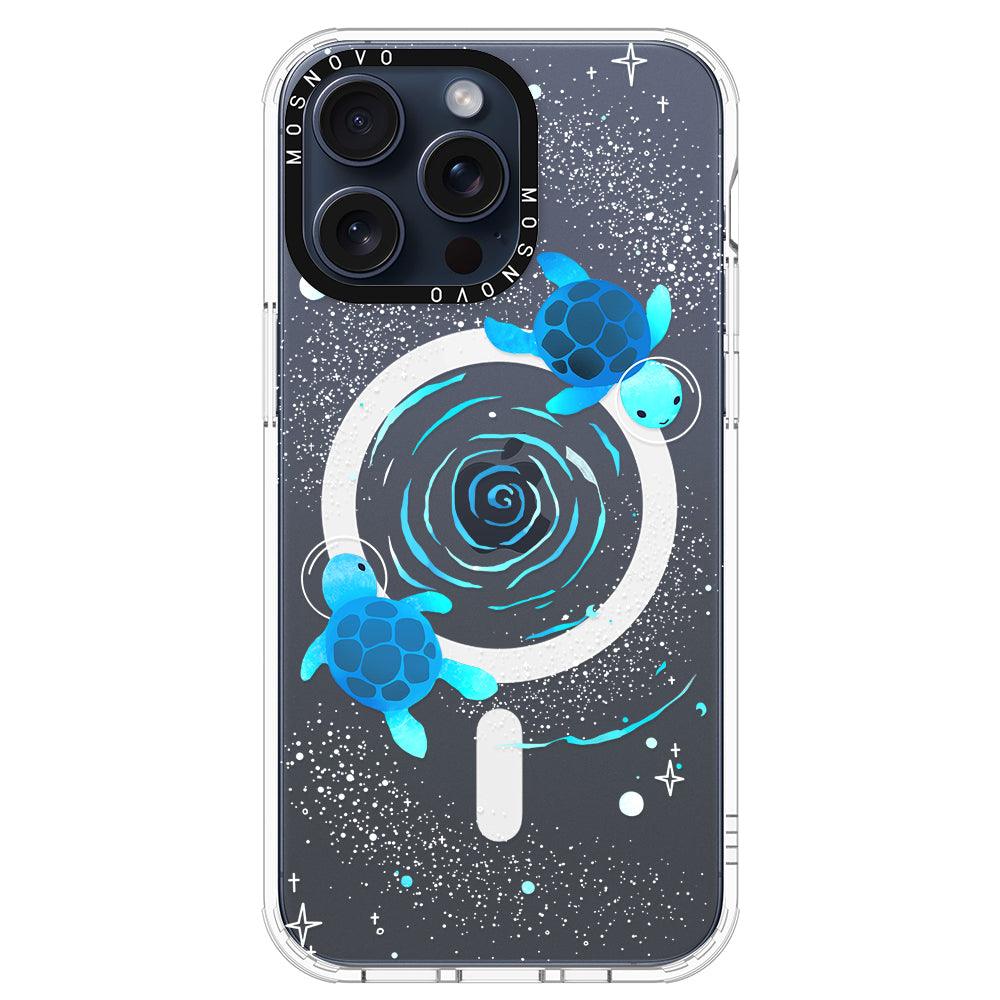 Space Turtle Phone Case - iPhone 15 Pro Max Case - MOSNOVO