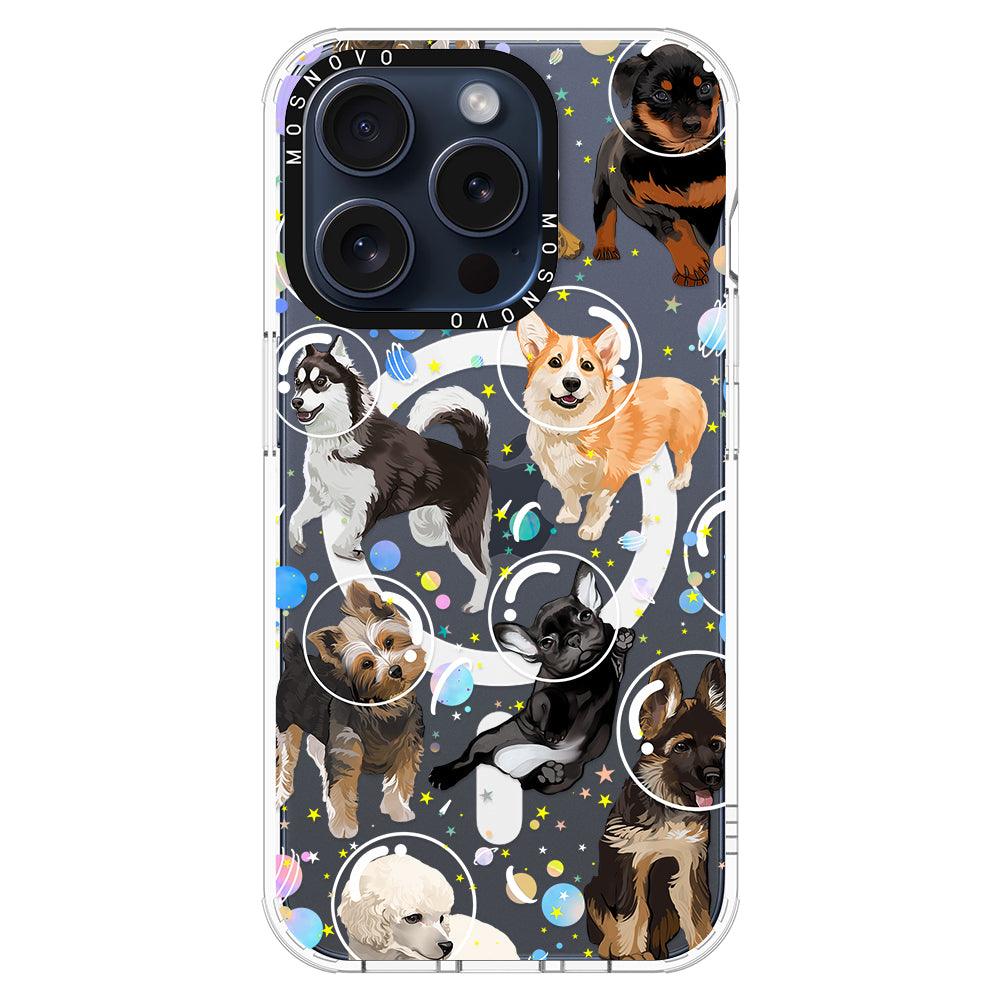 Space Dog Phone Case - iPhone 15 Pro Case - MOSNOVO