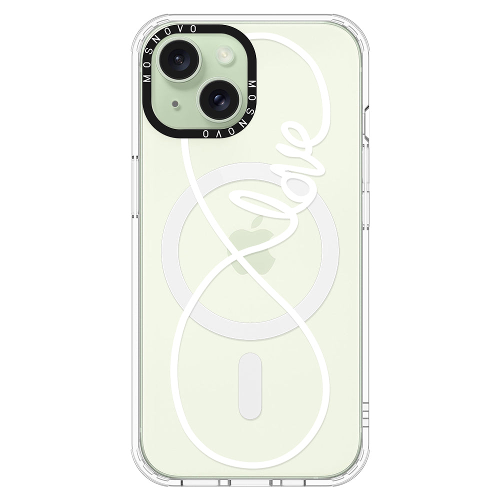 Infinity Love Phone Case - iPhone 15 Case - MOSNOVO