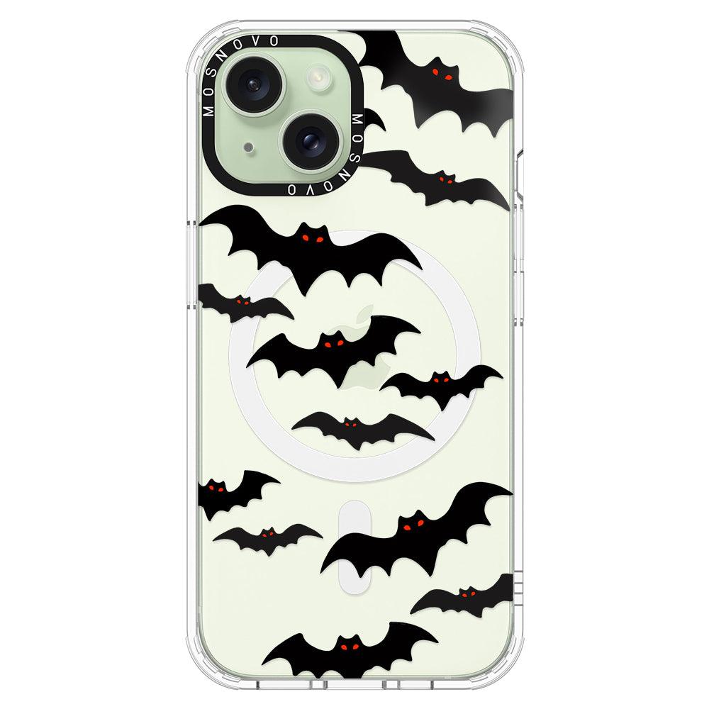 Evil Bat Phone Case - iPhone 15 Plus Case - MOSNOVO