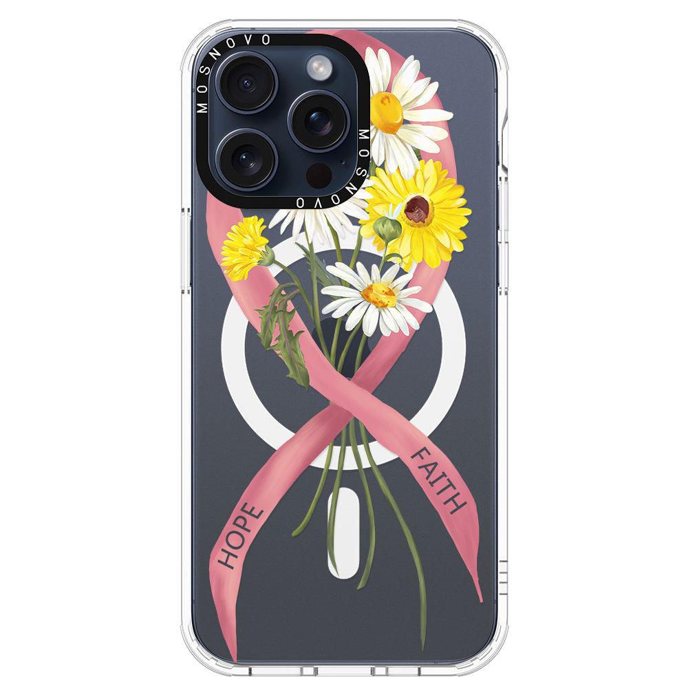 Breast Awareness Phone Case - iPhone 15 Pro Max Case - MOSNOVO