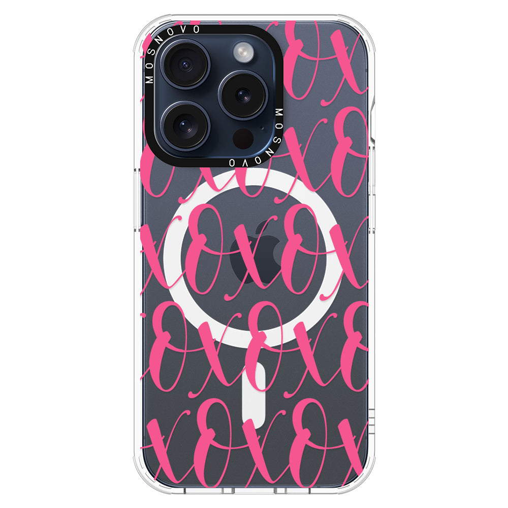 XOXO Phone Case - iPhone 15 Pro Case - MOSNOVO