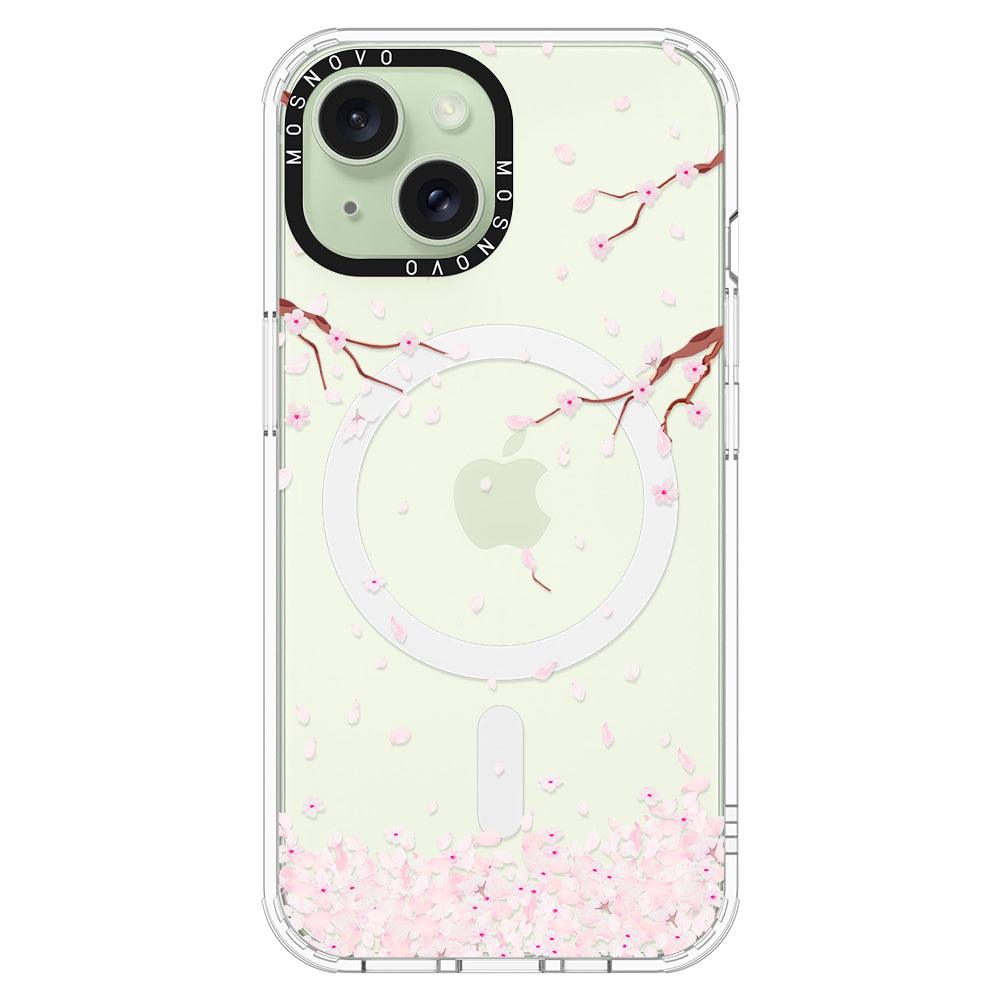 Sakura Phone Case - iPhone 15 Plus Case - MOSNOVO