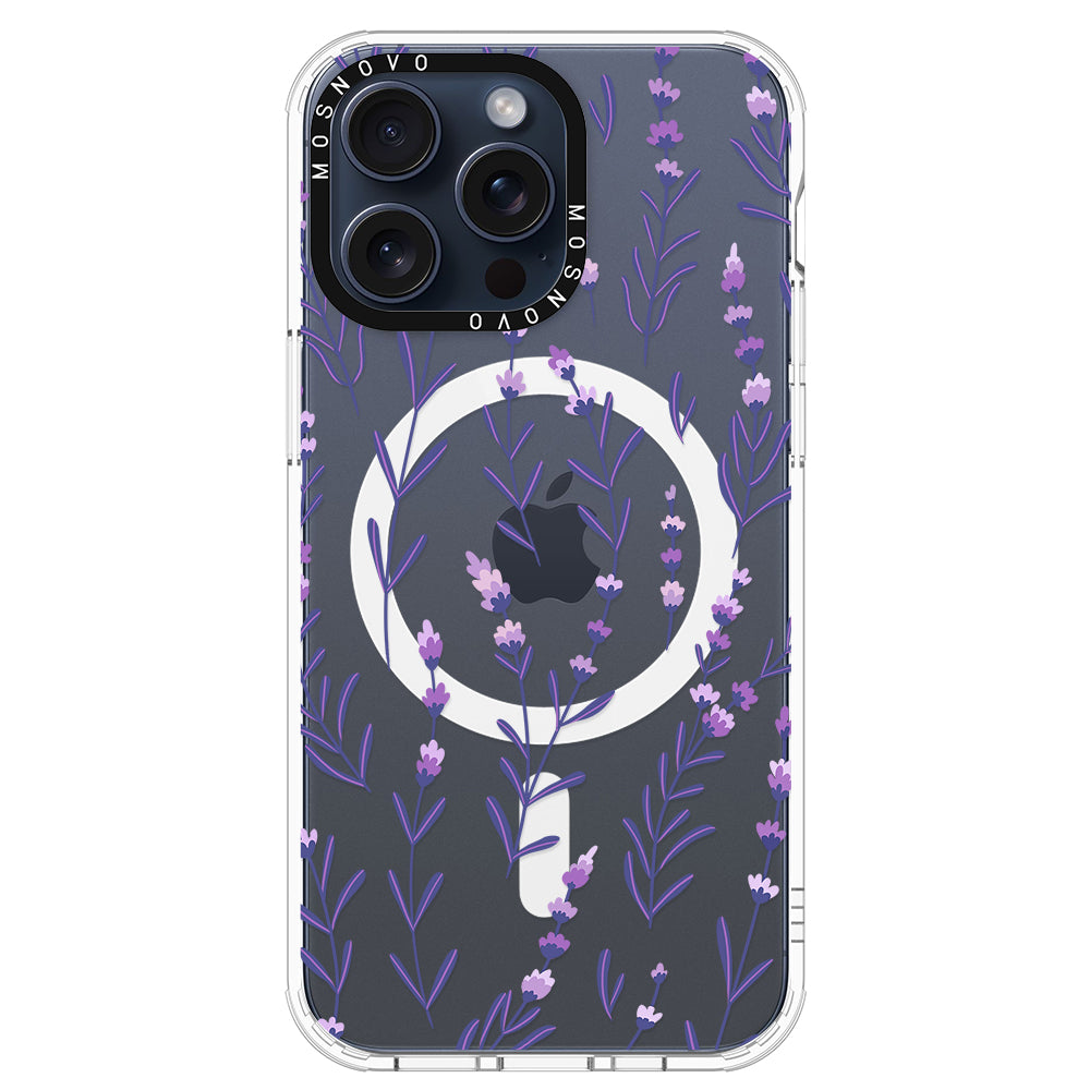 Lavenders Phone Case - iPhone 15 Pro Max Case - MOSNOVO