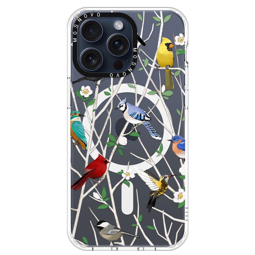 Wild Bird Phone Case - iPhone 15 Pro Max Case - MOSNOVO