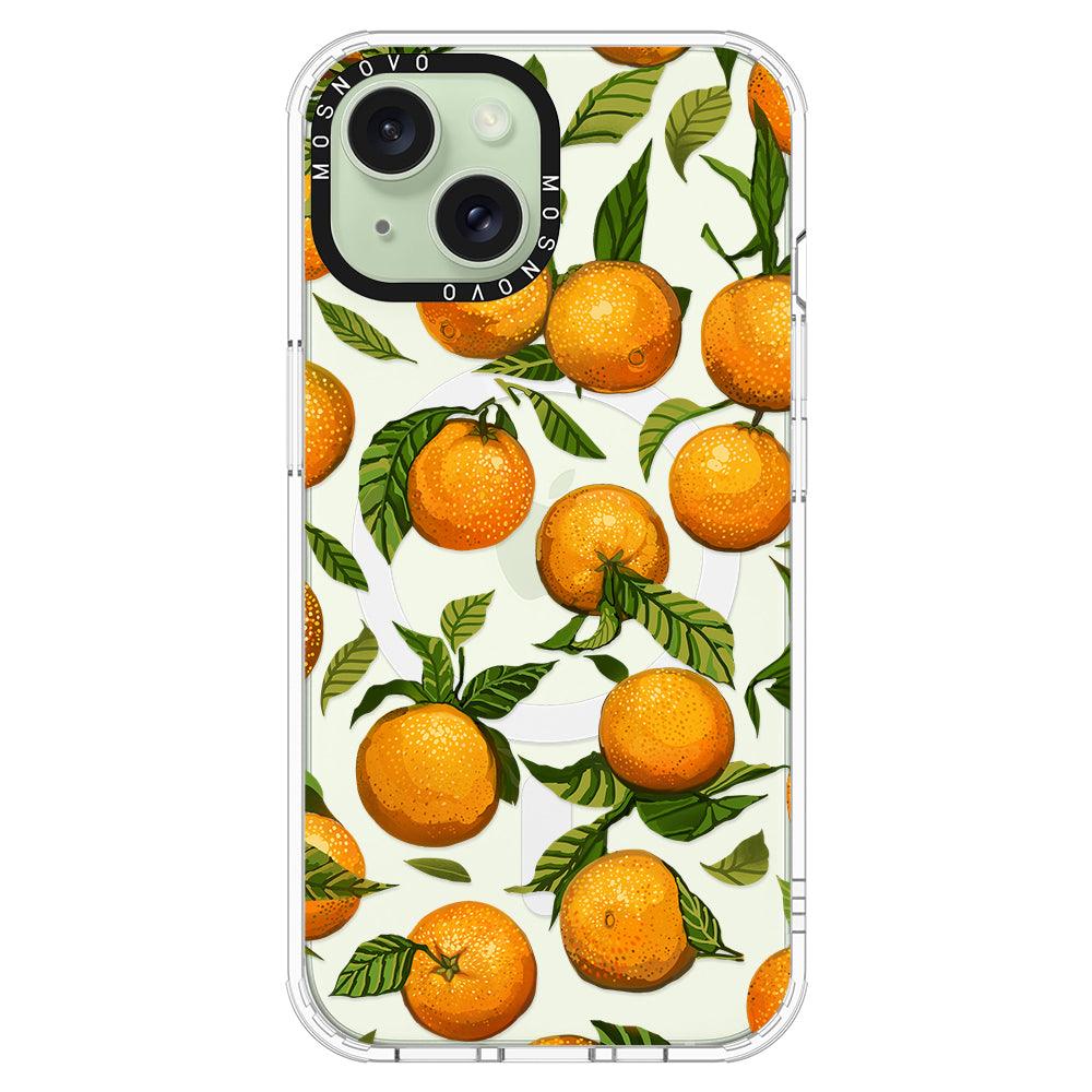 Tangerine Phone Case - iPhone 15 Plus Case - MOSNOVO