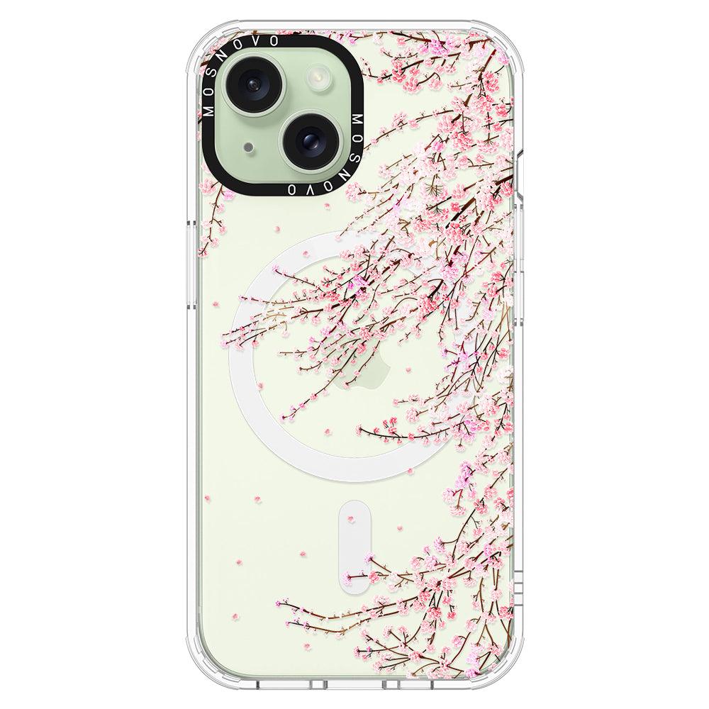 Cherry Blossom Phone Case - iPhone 15 Case - MOSNOVO