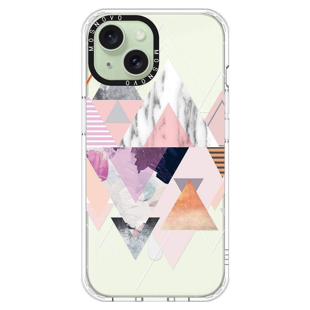 Marble Art Phone Case - iPhone 15 Plus Case - MOSNOVO