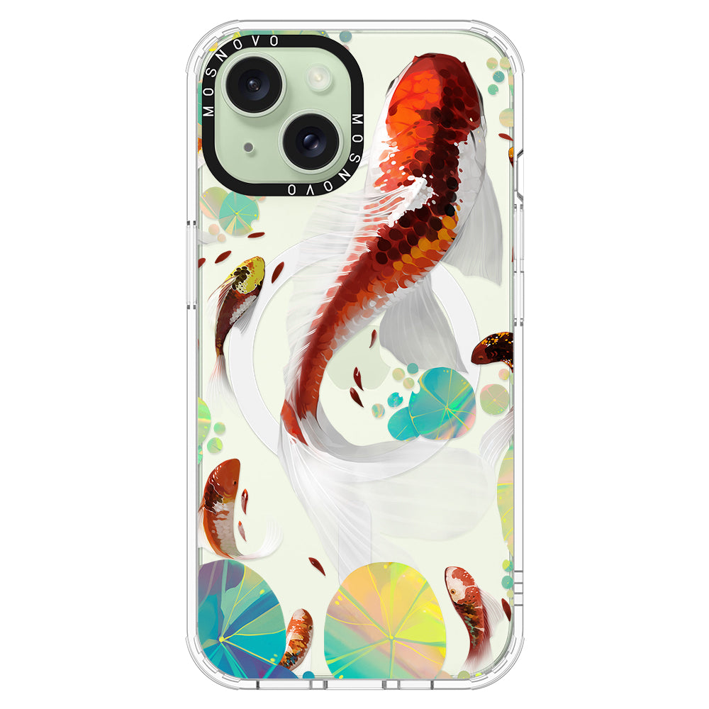 Koi Art Phone Case - iPhone 15 Case - MOSNOVO