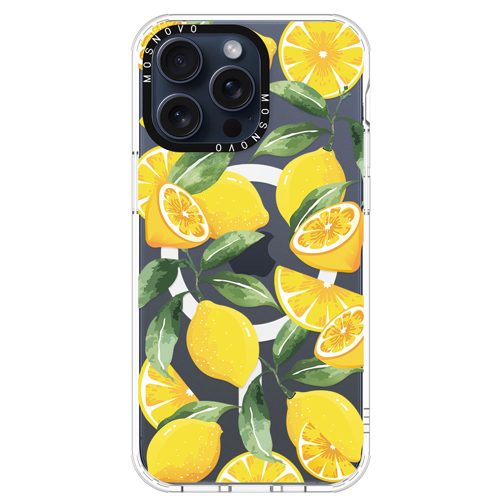 Lemon Phone Case - iPhone 15 Pro Max Case - MOSNOVO