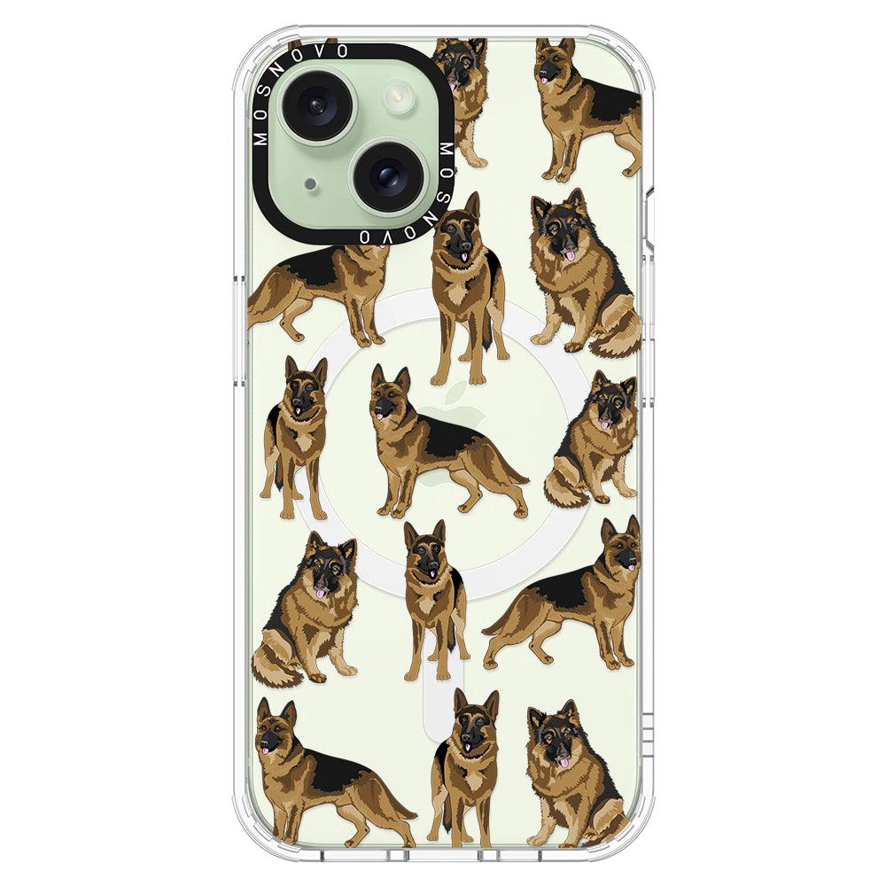 Shepherd Dog Phone Case - iPhone 15 Case - MOSNOVO