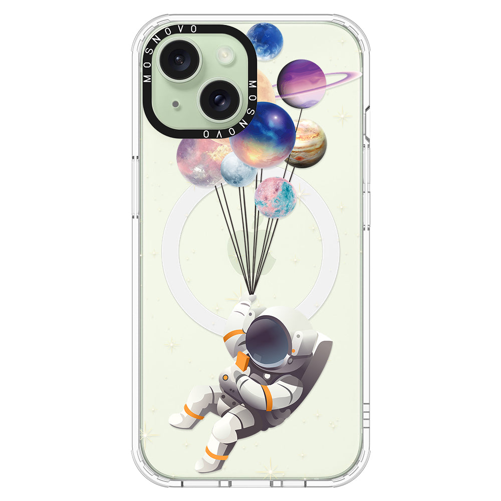 Astronaut Phone Case - iPhone 15 Plus Case - MOSNOVO