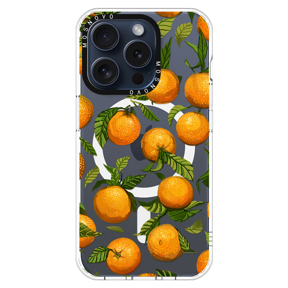 Tangerine Phone Case - iPhone 15 Pro Case - MOSNOVO