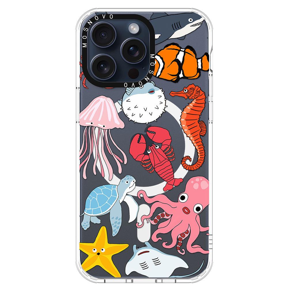 Sea World Phone Case - iPhone 15 Pro Max Case - MOSNOVO