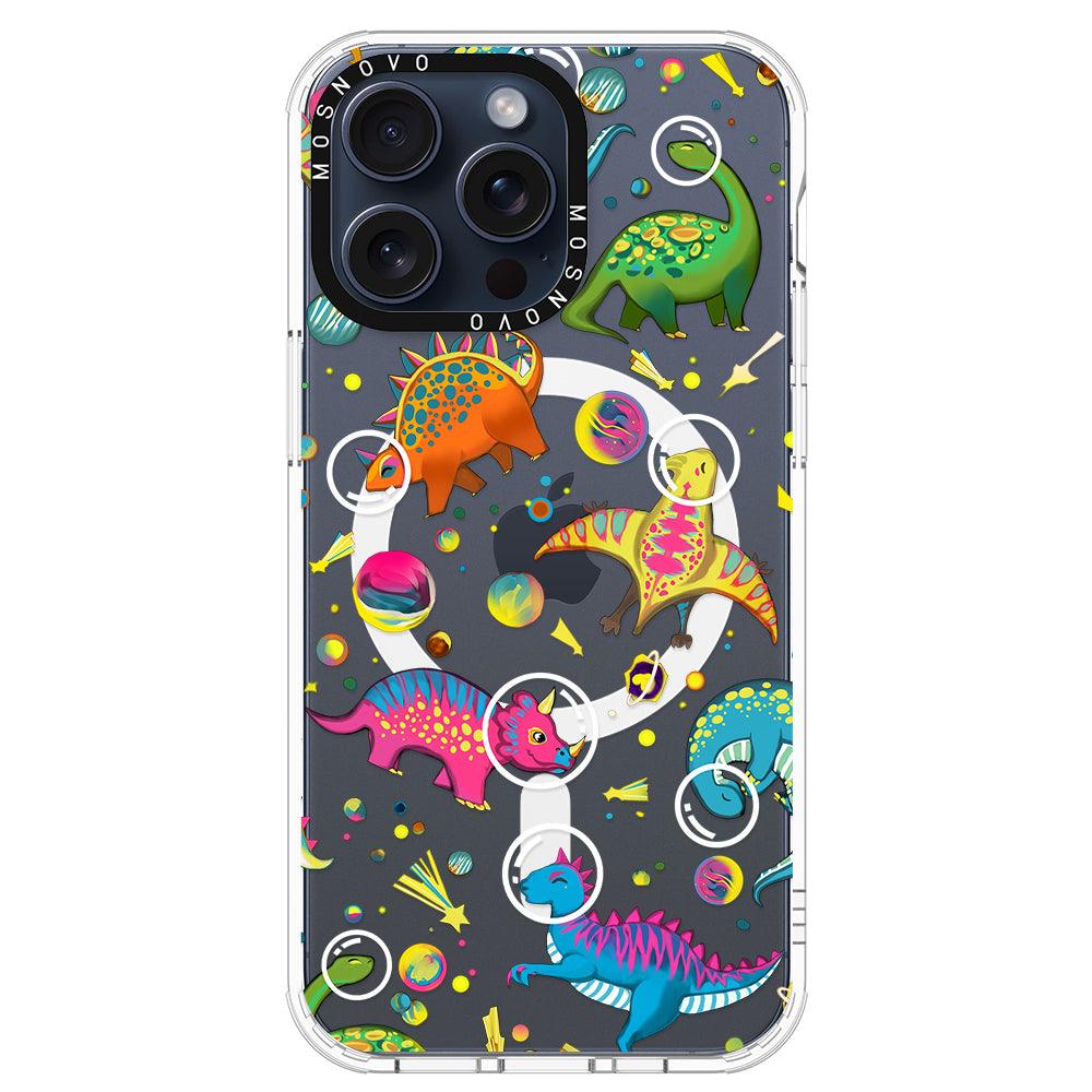 Dinosaur Planet Phone Case - iPhone 15 Pro Max Case - MOSNOVO