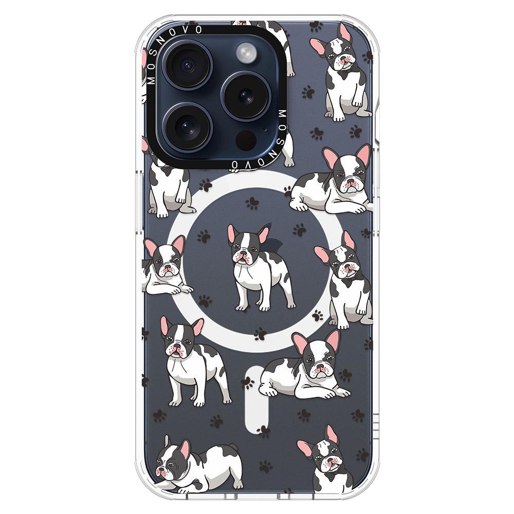 French Bull Dog Phone Case - iPhone 15 Pro Case - MOSNOVO