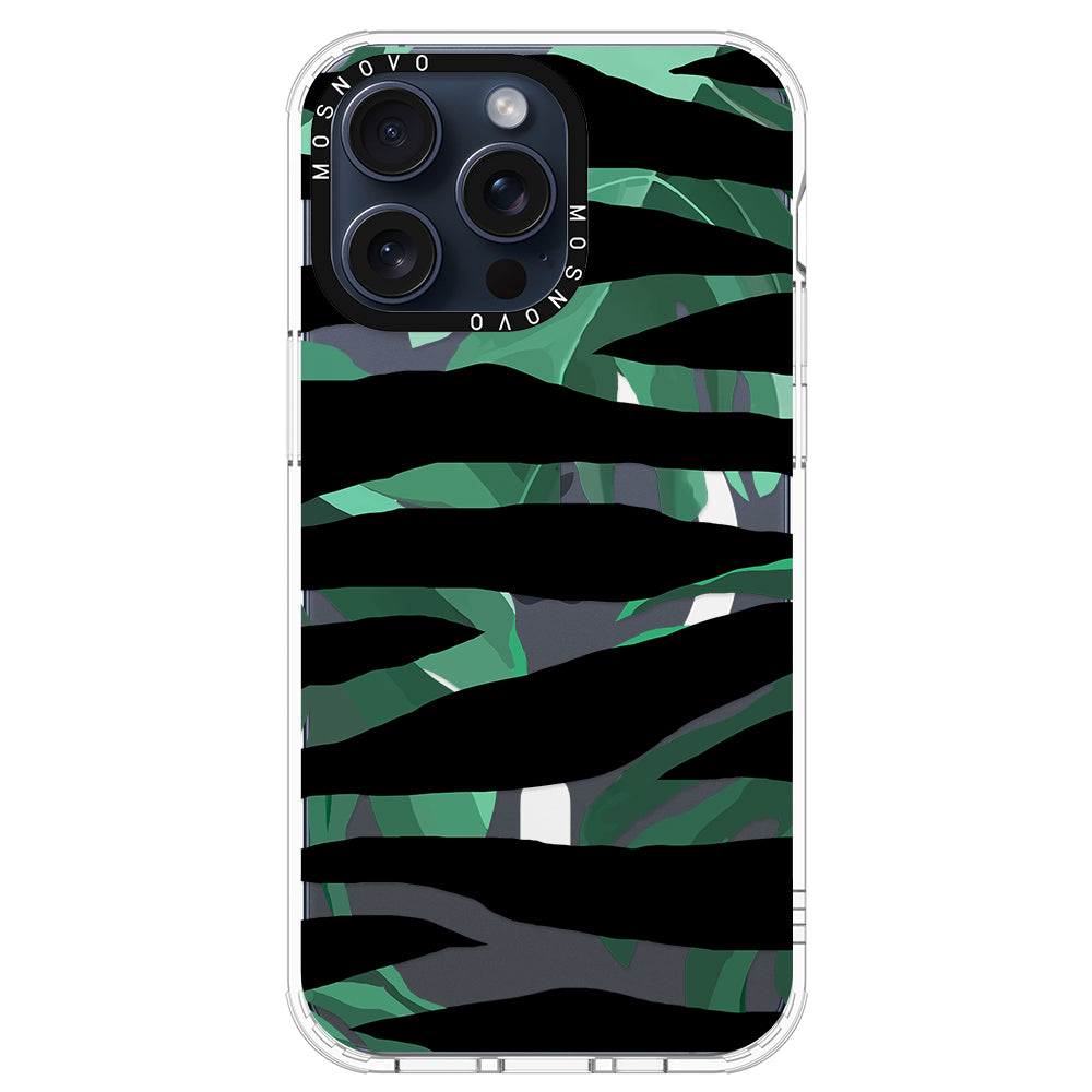 Wild Zebra Phone Case - iPhone 15 Pro Max Case - MOSNOVO