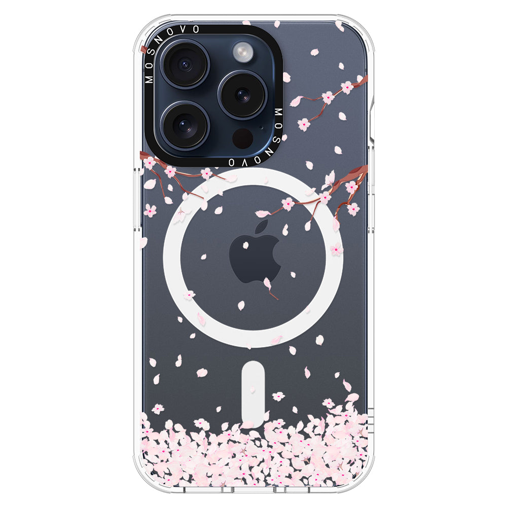 Sakura Phone Case - iPhone 15 Pro Case - MOSNOVO