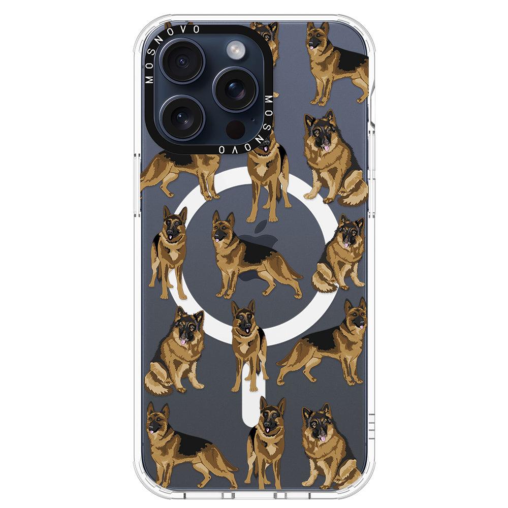 Shepherd Dog Phone Case - iPhone 15 Pro Max Case - MOSNOVO