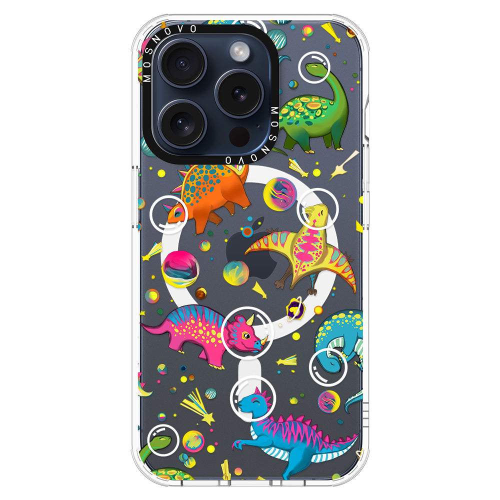 Dinosaur Planet Phone Case - iPhone 15 Pro Case - MOSNOVO