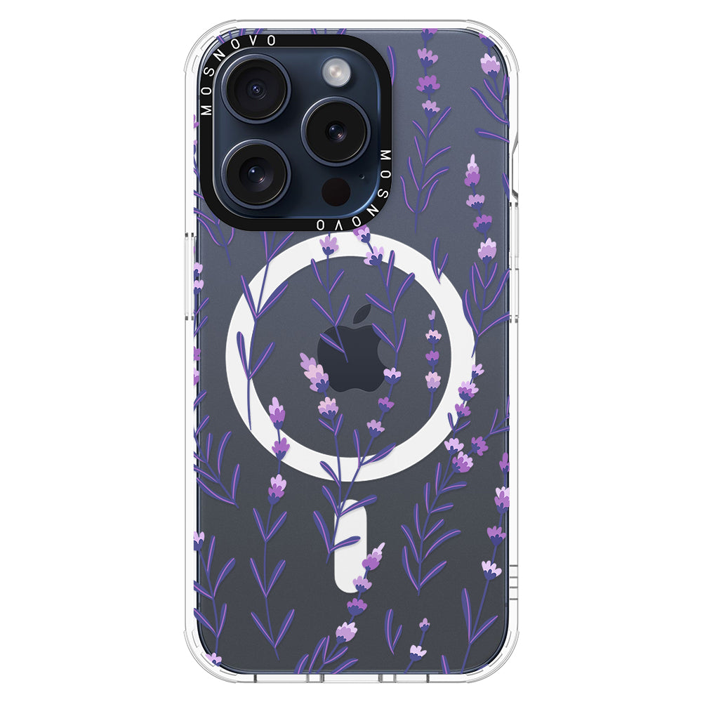 Lavenders Phone Case - iPhone 15 Pro Case - MOSNOVO