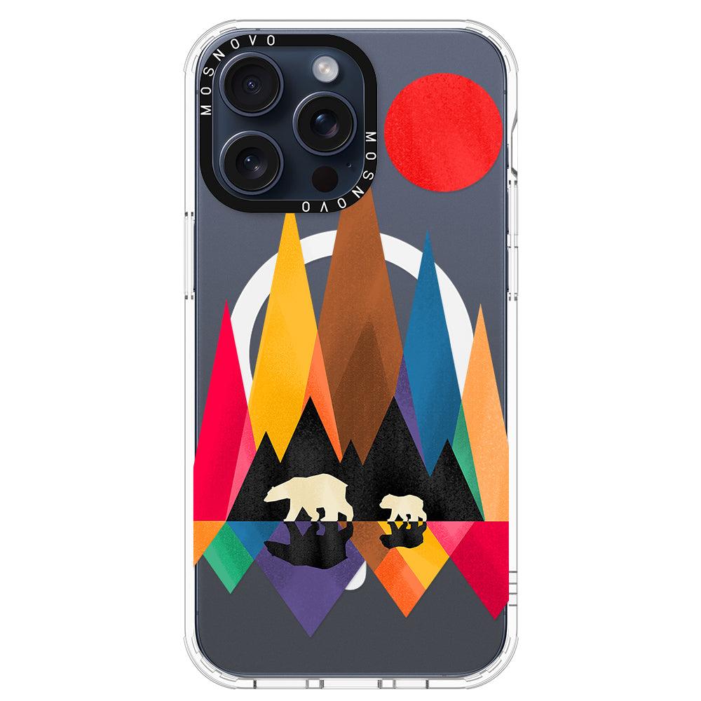 MAMA Bear Phone Case - iPhone 15 Pro Max Case - MOSNOVO