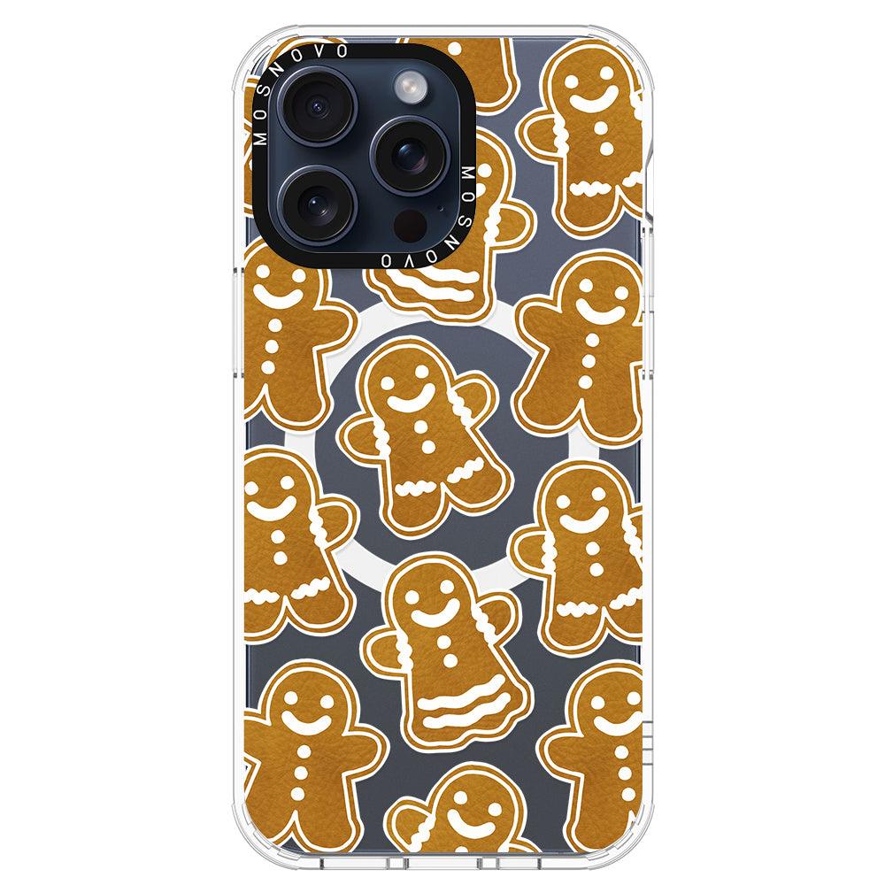 Ginger Breadman Phone Case - iPhone 15 Pro Max Case - MOSNOVO