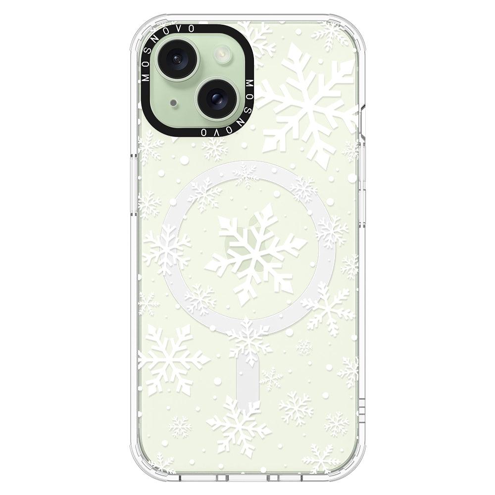 Snowflake Phone Case - iPhone 15 Case - MOSNOVO