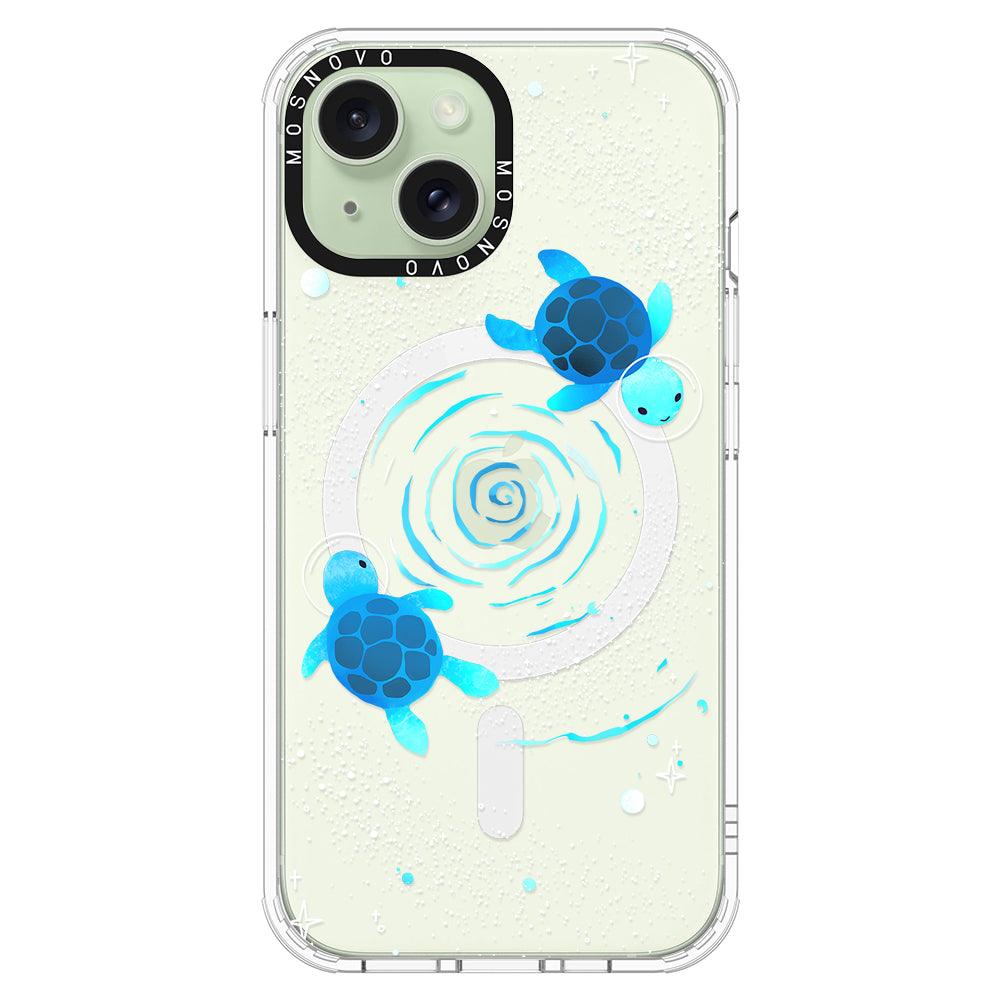 Space Turtle Phone Case - iPhone 15 Plus Case - MOSNOVO