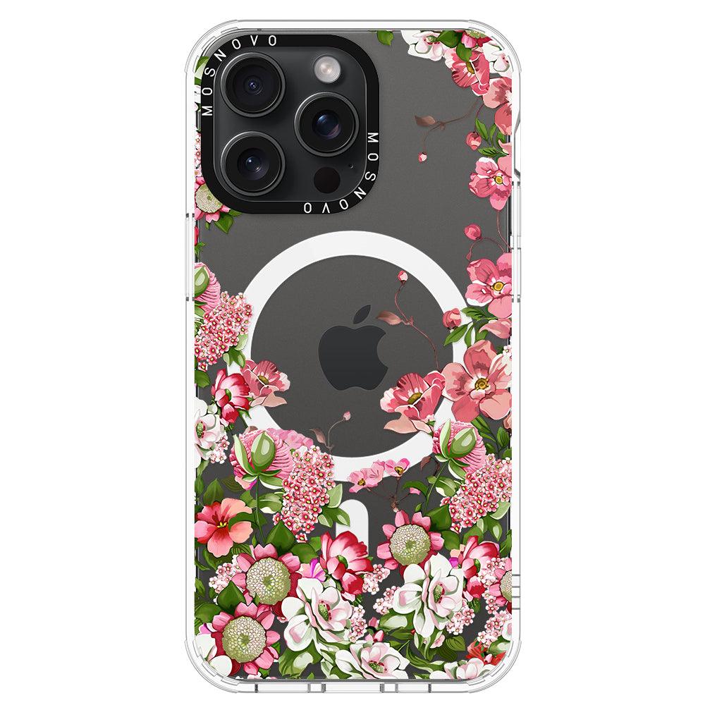 Blooms Phone Case - iPhone 15 Pro Max Case - MOSNOVO