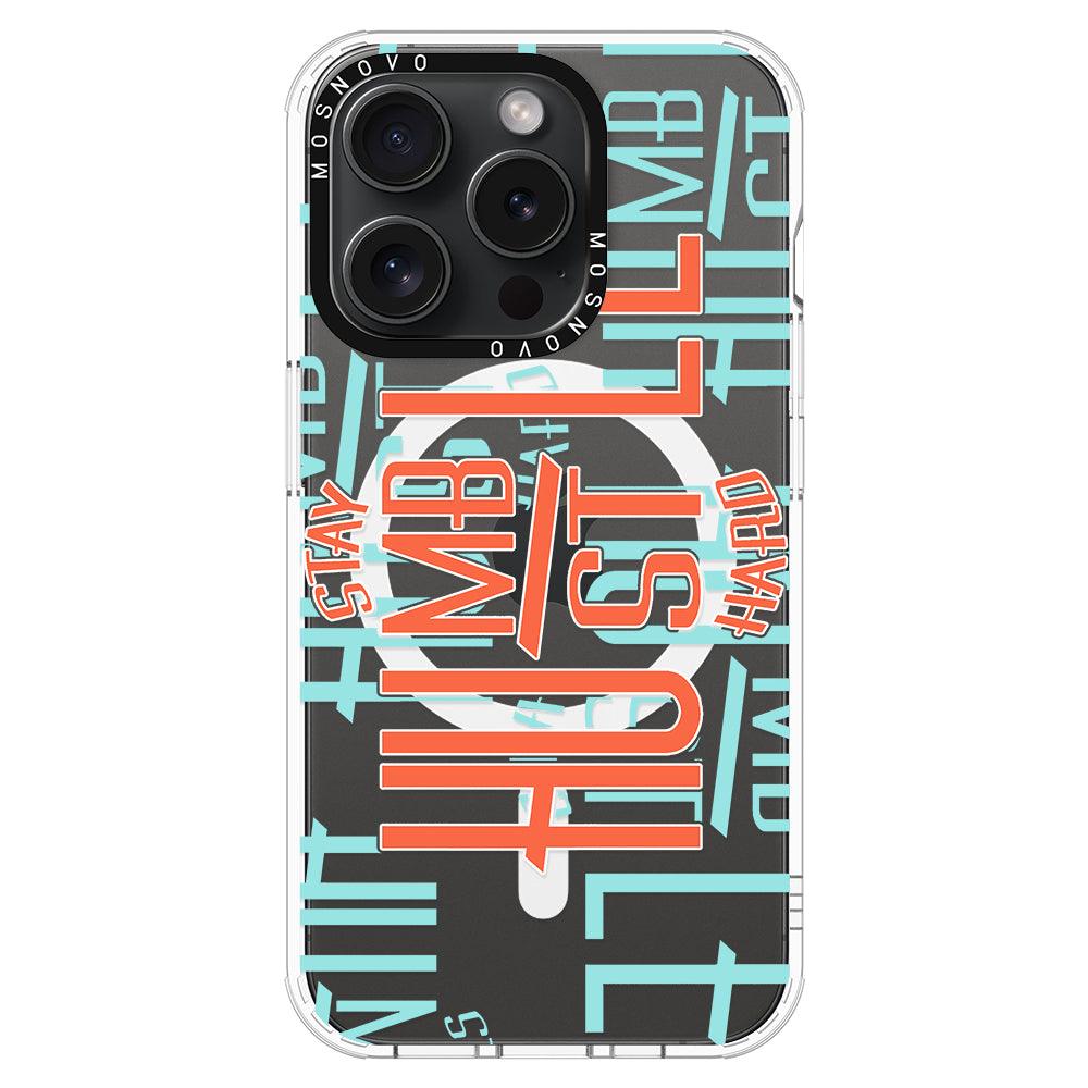 Hustle Phone Case - iPhone 15 Pro Case - MOSNOVO