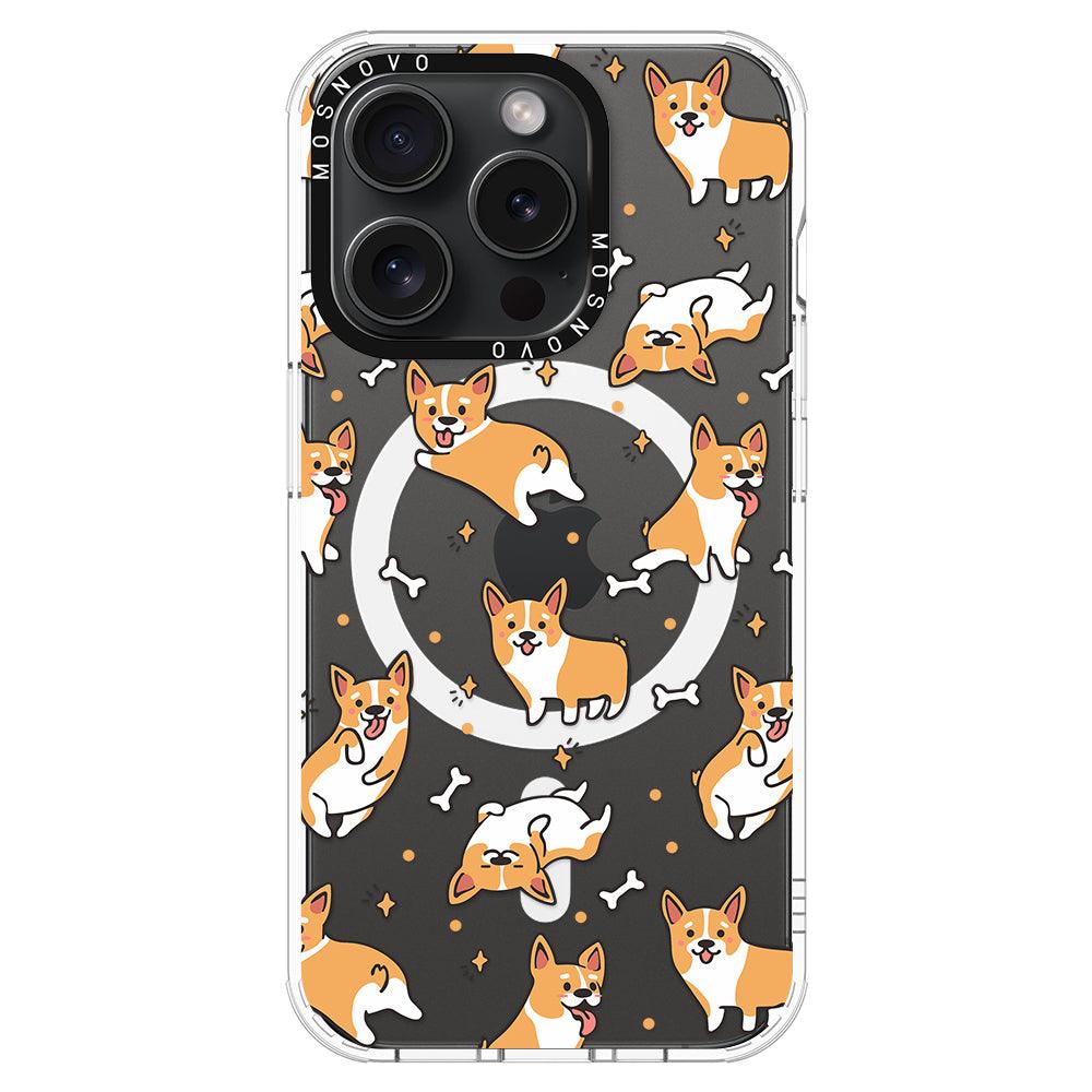 Corgi Phone Case - iPhone 15 Pro Case - MOSNOVO