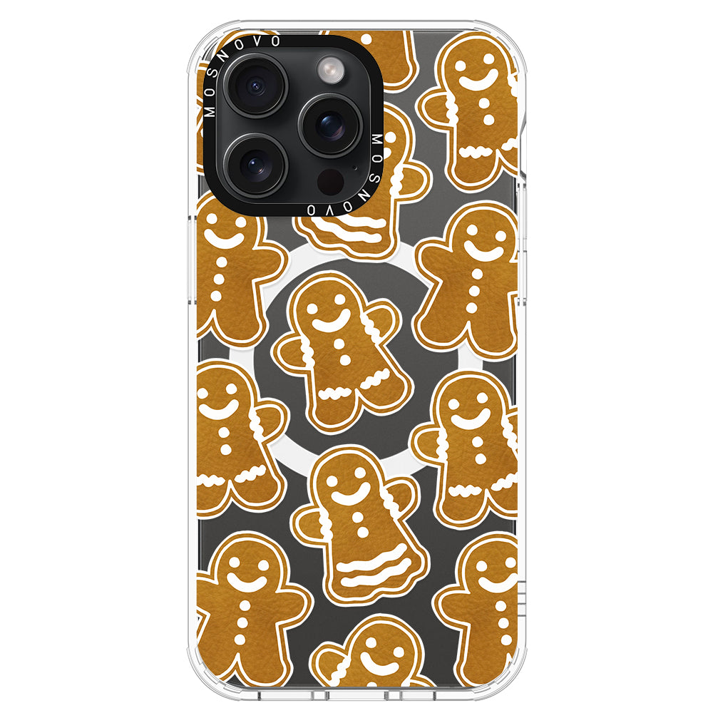 Ginger Breadman Phone Case - iPhone 15 Pro Max Case - MOSNOVO