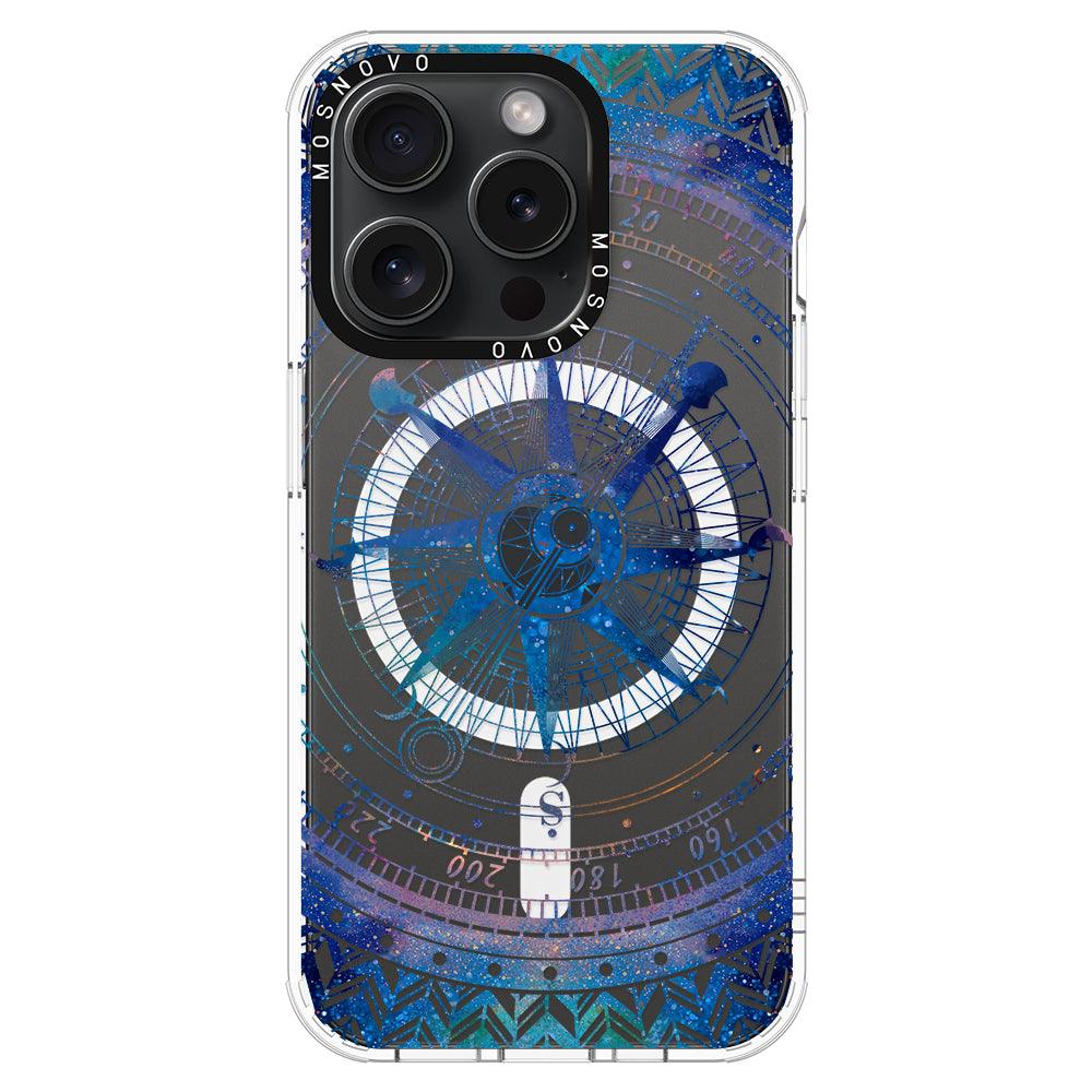 Galaxy Compass Phone Case - iPhone 15 Pro Case - MOSNOVO