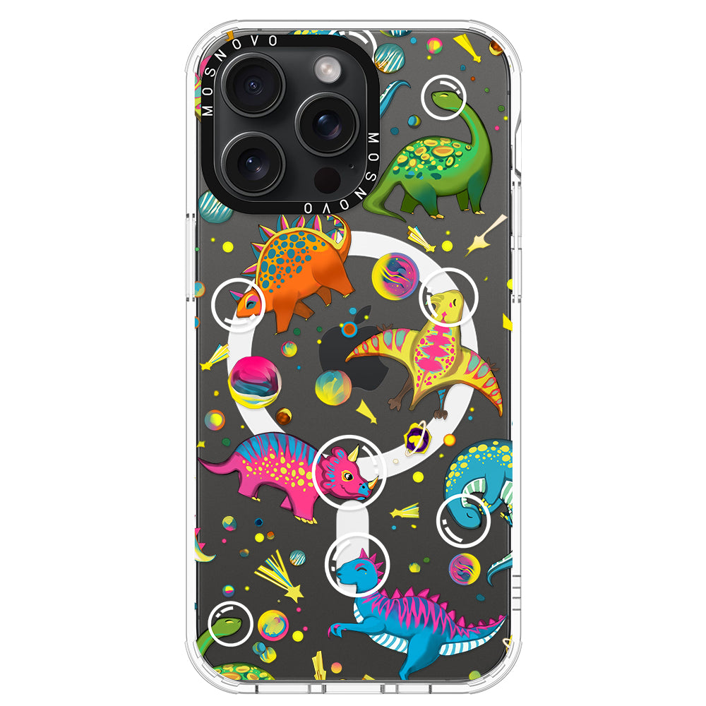 Dinosaur Planet Phone Case - iPhone 15 Pro Max Case - MOSNOVO