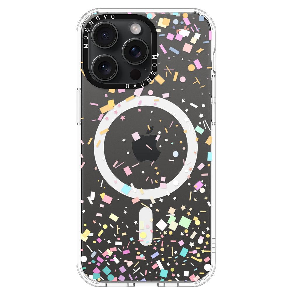 Confetti Phone Case - iPhone 15 Pro Max Case - MOSNOVO