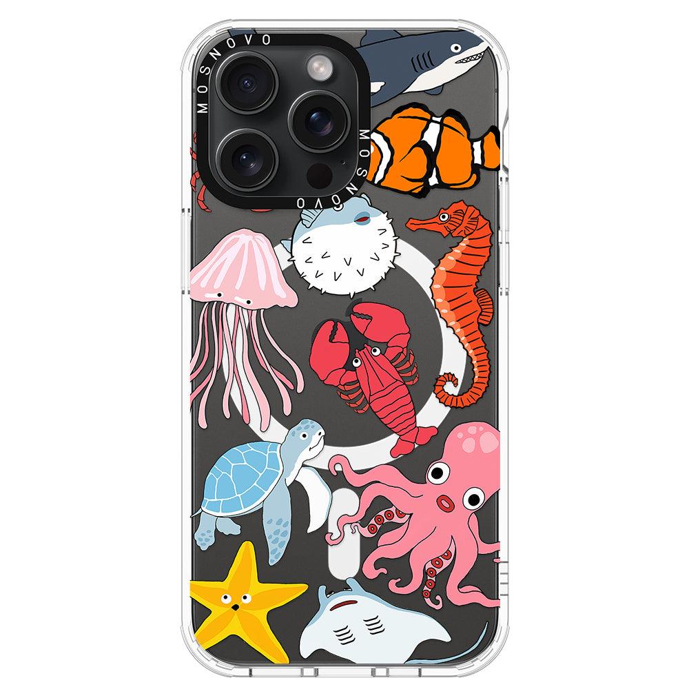 Sea World Phone Case - iPhone 15 Pro Max Case - MOSNOVO