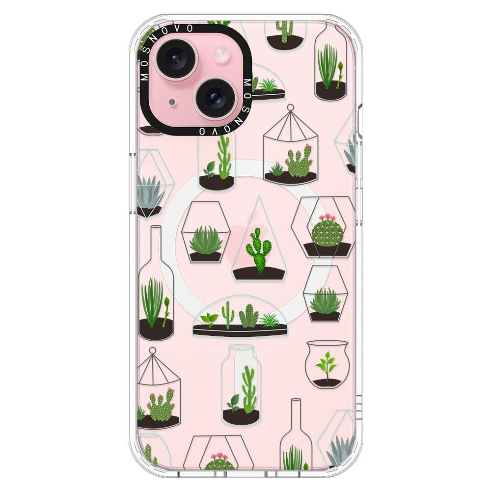 Cactus Plant Phone Case - iPhone 15 Plus Case - MOSNOVO