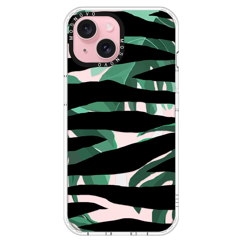 Wild Zebra Phone Case - iPhone 15 Case - MOSNOVO