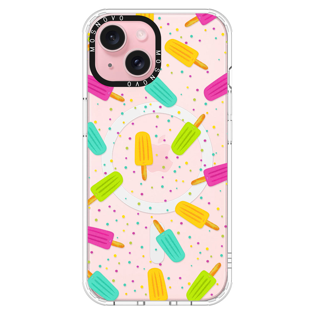 Rainbow Ice Pop Phone Case - iPhone 15 Case - MOSNOVO